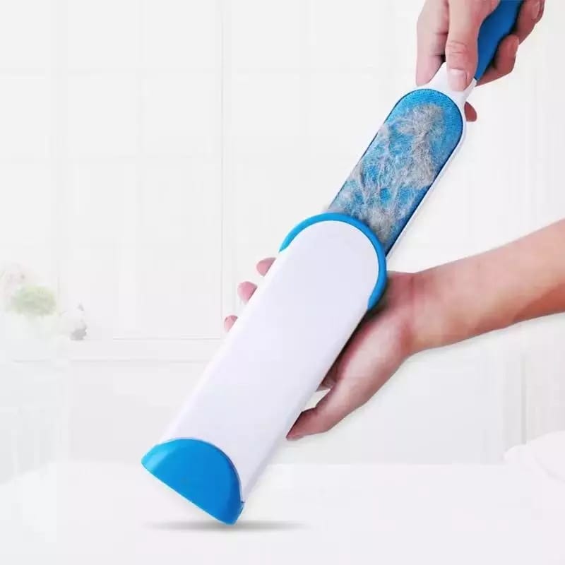 Double-sided pet hair remover for fur cleaning Double-sided pet hair remover for fur cleaning